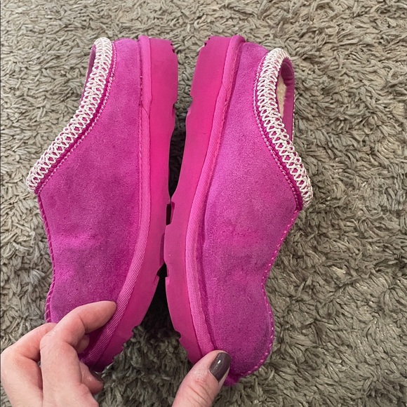 UGG Pink Tasman Slippers Shoes Clogs girls size 3 - Picture 2 of 6
